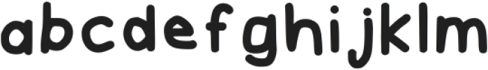 Back To School Bold Regular otf (700) Font LOWERCASE