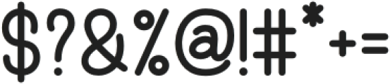 Back To School Monoline otf (400) Font OTHER CHARS