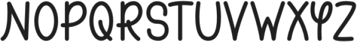 Back To School Monoline otf (400) Font UPPERCASE