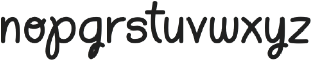 Back To School Monoline otf (400) Font LOWERCASE