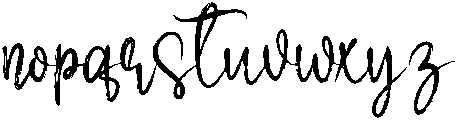 Back To School Regular otf (400) Font LOWERCASE