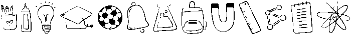 Back To School Regular otf (400) Font UPPERCASE