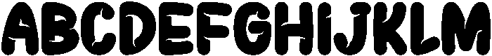 Back To School Regular otf (400) Font UPPERCASE