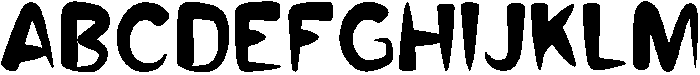 Back To School Regular ttf (400) Font UPPERCASE
