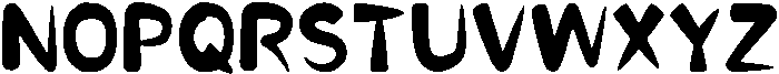 Back To School Regular ttf (400) Font UPPERCASE