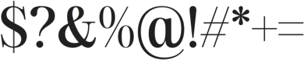 BackBoneMelavita-Regular otf (400) Font OTHER CHARS