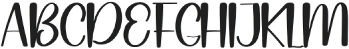 Backend Regular otf (400) Font UPPERCASE