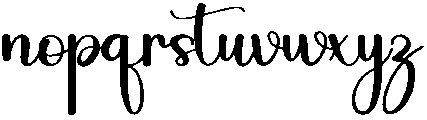 Background Regular otf (400) Font LOWERCASE