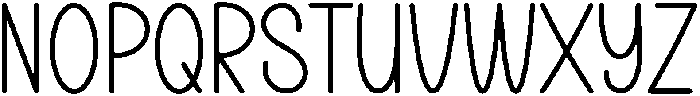Backpack Regular otf (400) Font LOWERCASE