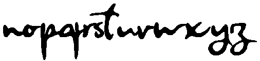 Backroads Regular otf (400) Font LOWERCASE