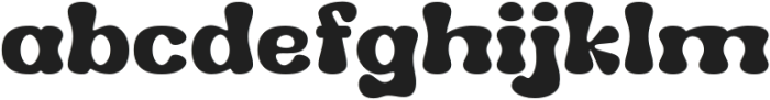 Backy-Regular otf (400) Font LOWERCASE