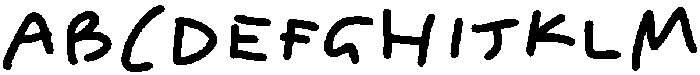 Bad Beans Regular otf (400) Font UPPERCASE