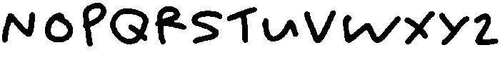 Bad Beans Regular otf (400) Font UPPERCASE