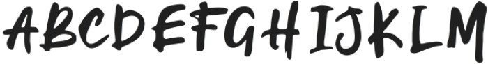 BadDay-Regular otf (400) Font UPPERCASE