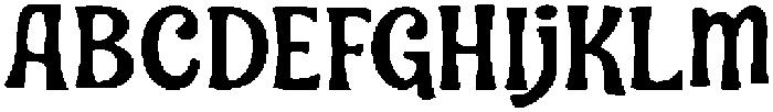 BadNight-Regular otf (400) Font UPPERCASE
