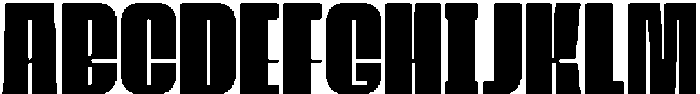 Badag Bold otf (700) Font UPPERCASE
