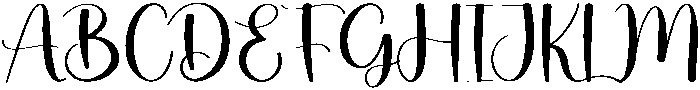 Badboy Regular otf (400) Font UPPERCASE