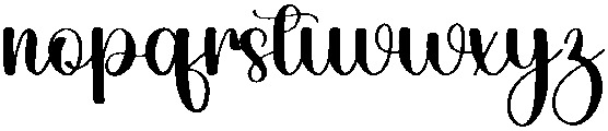 Badboy Regular otf (400) Font LOWERCASE