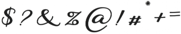 Badegan Calligraphy Regular otf (400) Font OTHER CHARS