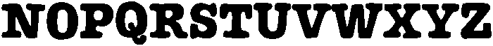 Badfellas Block otf (400) Font UPPERCASE