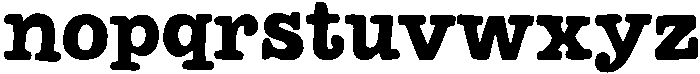 Badfellas Block otf (400) Font LOWERCASE