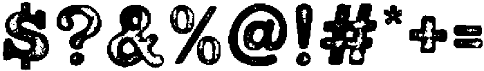 Badfellas Regular otf (400) Font OTHER CHARS