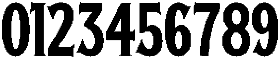 Badge Americana otf (400) Font OTHER CHARS