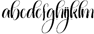 Badge Regular otf (400) Font LOWERCASE