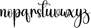 Badge Regular otf (400) Font LOWERCASE