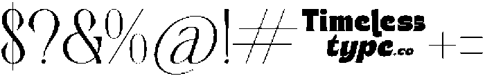 Badgeils otf (400) Font OTHER CHARS