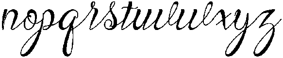 Badger otf (400) Font LOWERCASE