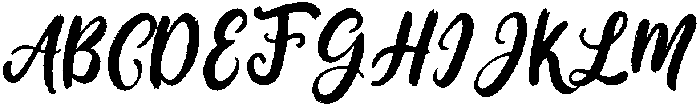 BadgerCriminalScript-Regular otf (400) Font UPPERCASE