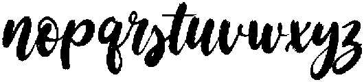 BadgerCriminalScript-Regular otf (400) Font LOWERCASE