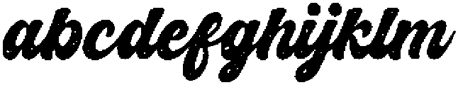 Badgery Rough otf (400) FONT