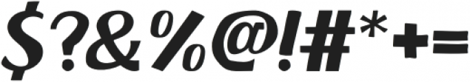 Badgeworthy Italic otf (400) Font OTHER CHARS