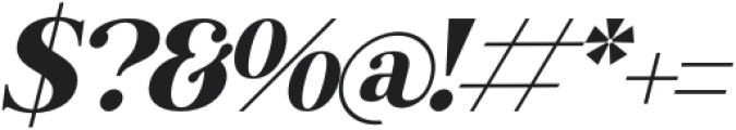 Badilna Italic otf (400) Font OTHER CHARS