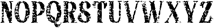 BadoneyStamp-Regular otf (400) Font UPPERCASE