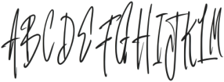 Badriyas Signature Regular otf (400) Font UPPERCASE
