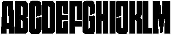 Badrock otf (400) Font UPPERCASE