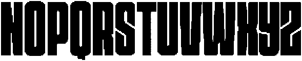 Badrock otf (400) Font UPPERCASE