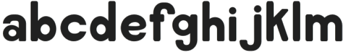 Baedar Regular otf (400) Font LOWERCASE