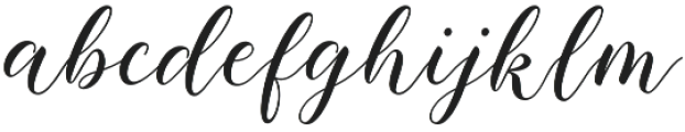Baelish otf (400) Font LOWERCASE