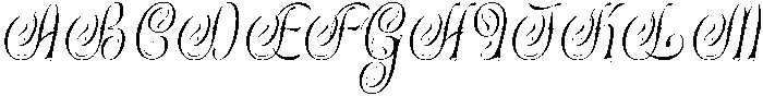 Bafirolic Italic otf (400) Font UPPERCASE