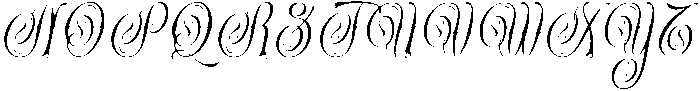 Bafirolic Italic otf (400) Font UPPERCASE