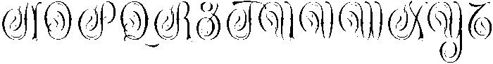 Bafirolic Regular otf (400) Font UPPERCASE