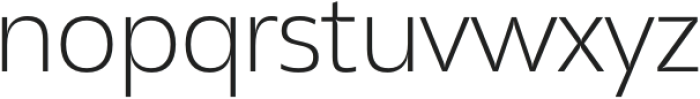 Baflion Sans Extra Light otf (200) Font LOWERCASE