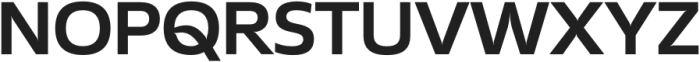 Baflion Sans Semi Bold otf (600) Font UPPERCASE