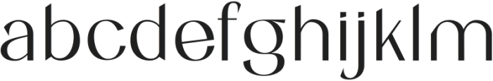 Bagea-Regular otf (400) Font LOWERCASE