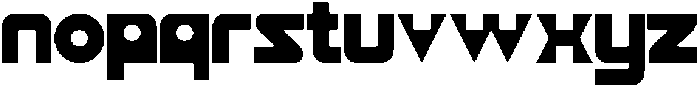 Bageba Regular otf (400) Font LOWERCASE