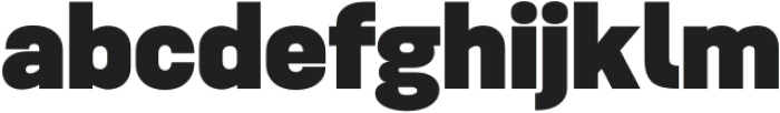 Bagefi Bold otf (700) Font LOWERCASE